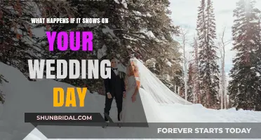 Snowy Wedding Bliss: Turning Winter Weather into a Magical Celebration
