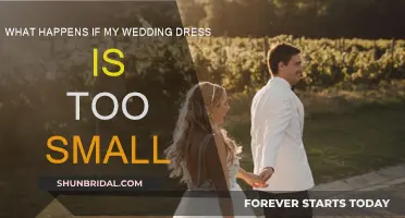Wedding Dress Too Small? Here's What to Do