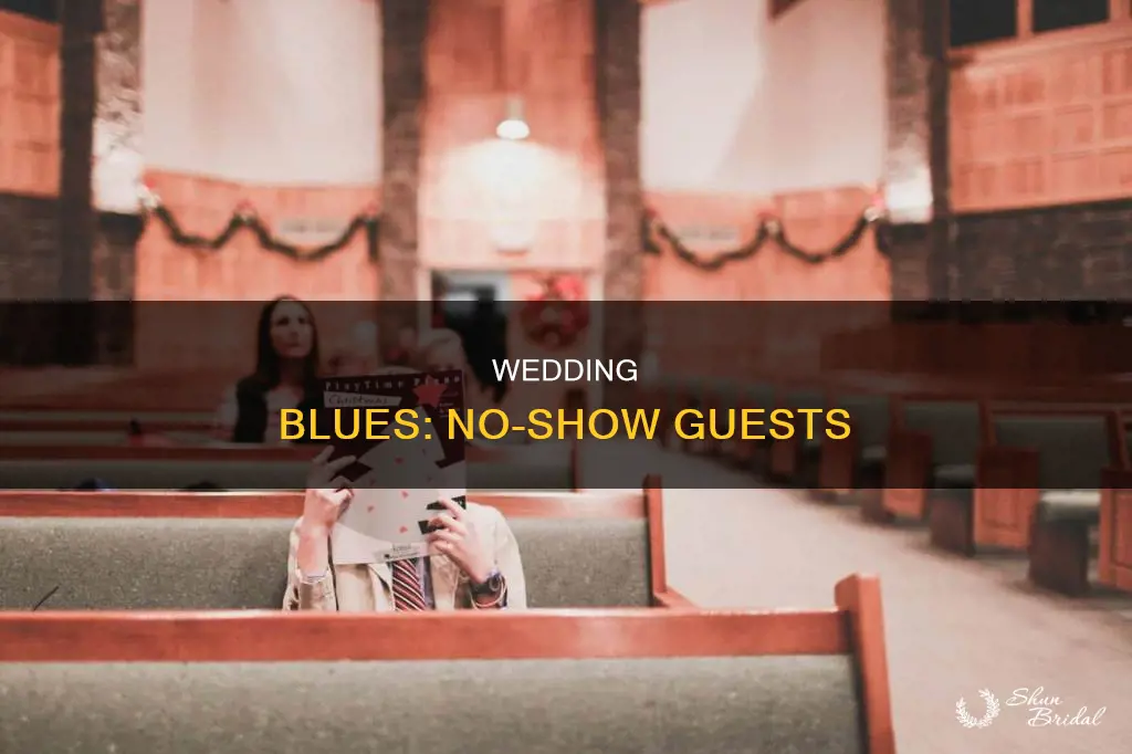 what happens if nobody comes to your wedding