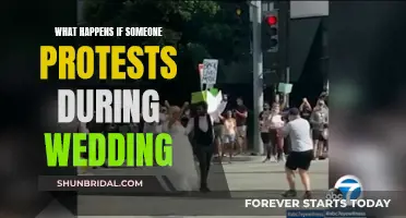 Wedding Protest: Chaos or Right?