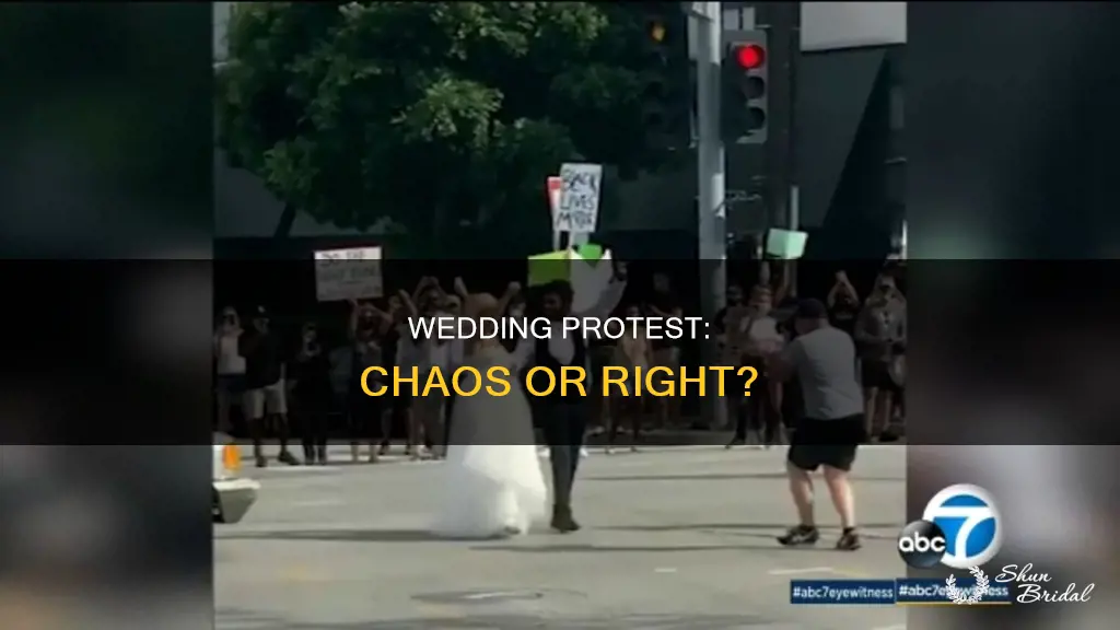 what happens if someone protests during wedding