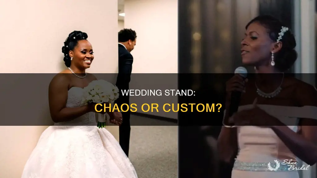 what happens if someone stands up at a wedding