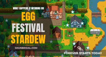 Wedding Plans on Egg Festival: Stardew Woes