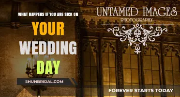 Sick on Your Wedding Day: Handling Illness with Grace and Plan B
