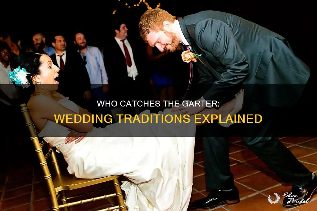 what happens if you catch the garter at a wedding