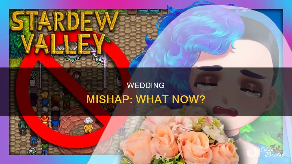 what happens if you miss your wedding stardew