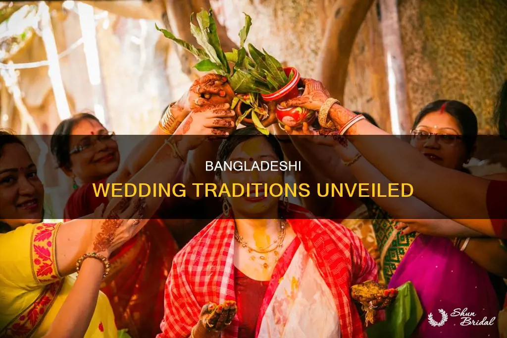 what happens in a bangladeshi wedding