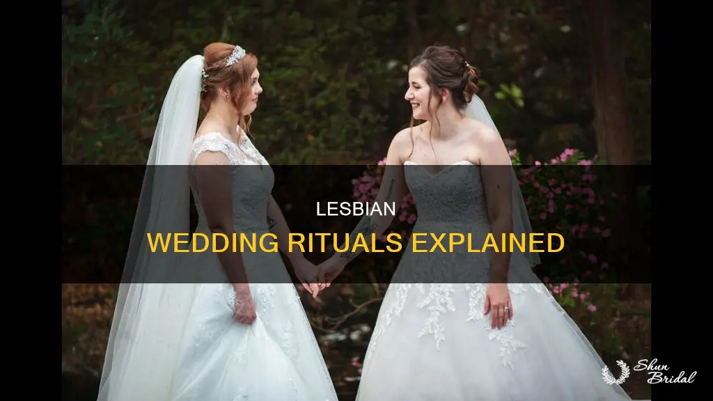 what happens in a lesbian wedding