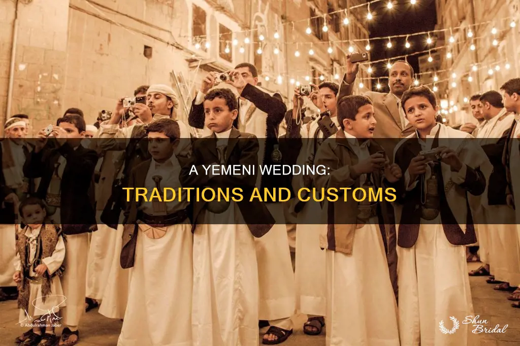 what happens in a yemeni wedding