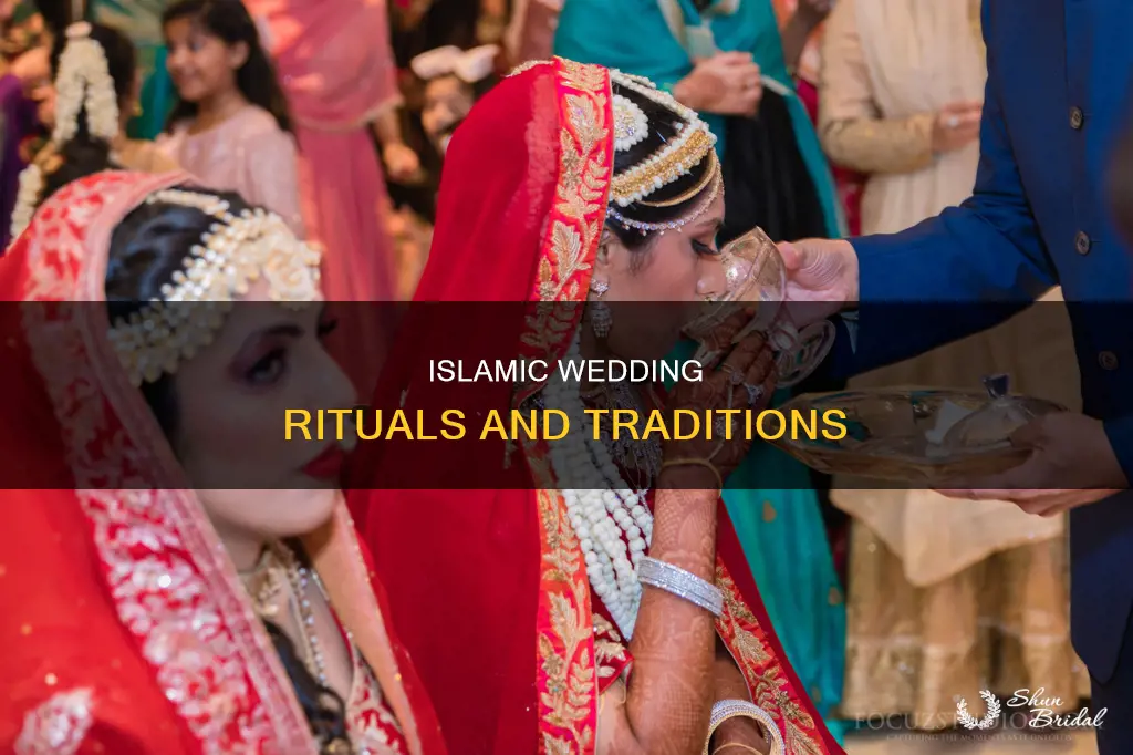 what happens in islamic weddings