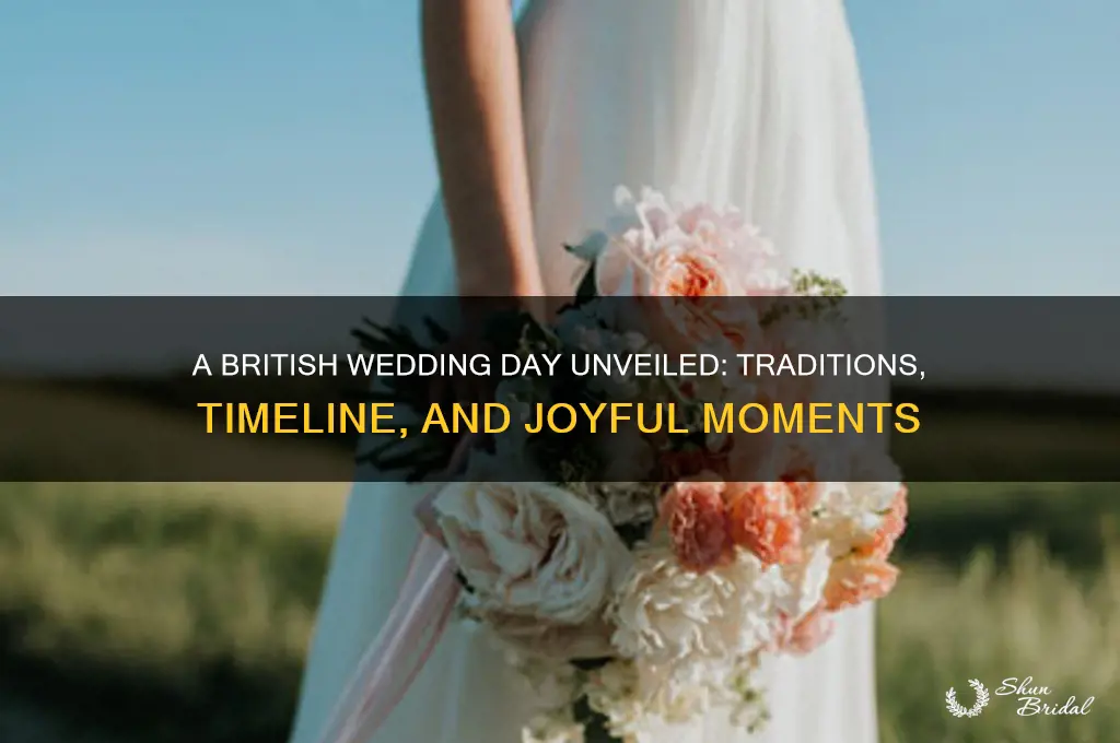 what happens on a wedding day uk