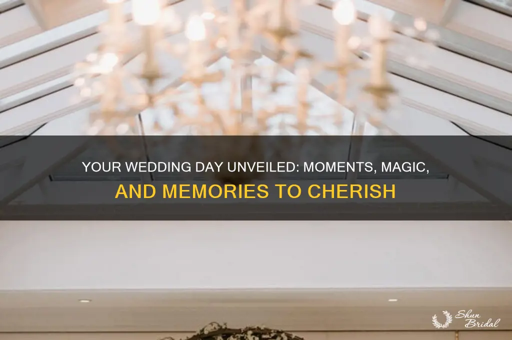 what happens on my wedding day