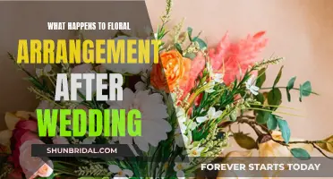 Post-Wedding: Floral Arrangements' Second Life