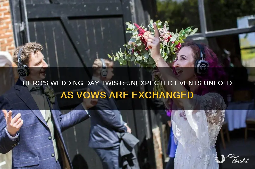 what happens to hero on her wedding day