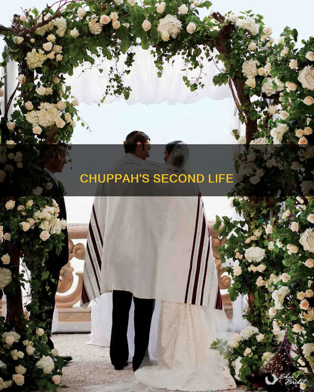 what happens to the chuppah after the wedding