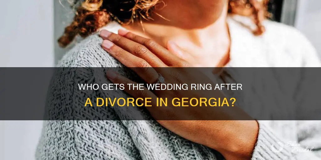 what happens to wedding ring after divorce in ga