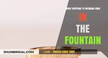 Wedding Rings in Fountains: What's the Story?