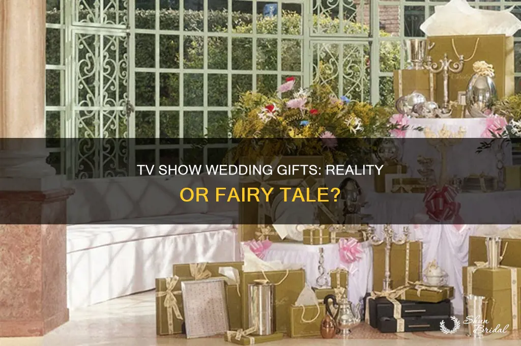 what happens when a tv show gifts you a wedding