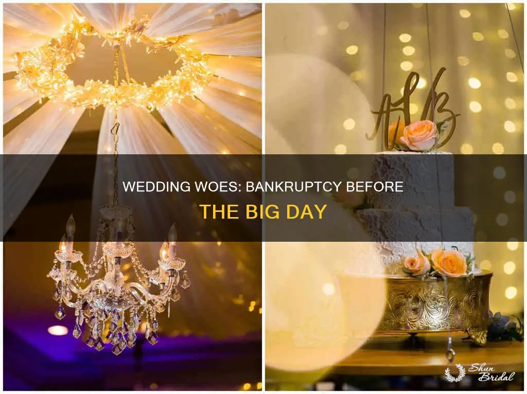 what happens when wedding venue goes bankrupt