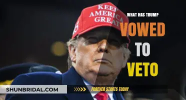 Trump's Veto Threats: Key Policies and Bills He Pledges to Block