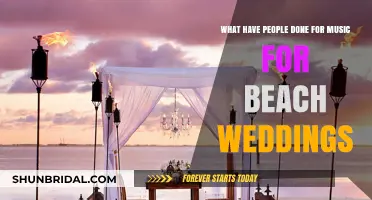 Melodic Waves: Beach Wedding Music Ideas and Inspirations