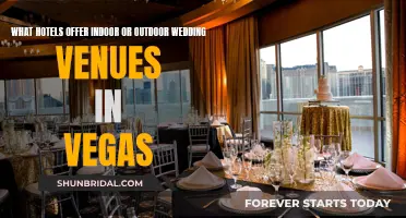 Vegas Hotels: Indoor and Outdoor Wedding Venues