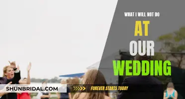 Our Wedding: Traditions We're Breaking