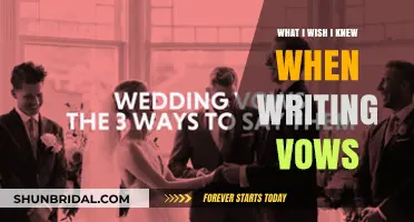Crafting Heartfelt Vows: Lessons Learned for a Meaningful Commitment
