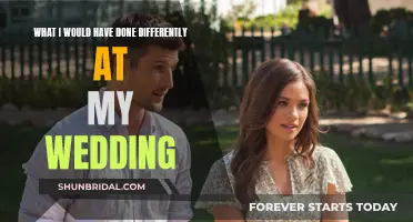 Wedding Reflections: Things I'd Change