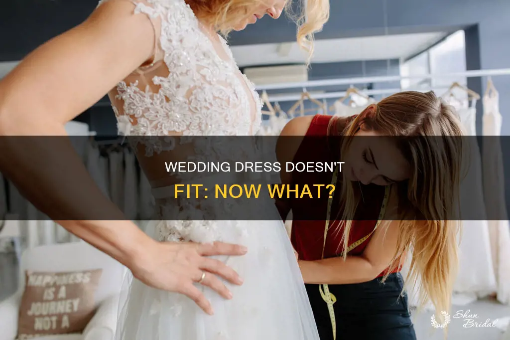 what if I don t fit in my wedding dress