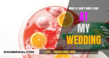 A Wedding Without a Bar: Is It Possible?