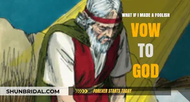 Foolish Vows to God: Navigating Regret, Redemption, and Divine Grace