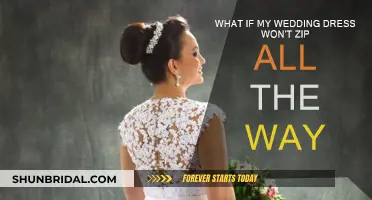Wedding Dress Won't Zip? Quick Fixes for Your Big Day