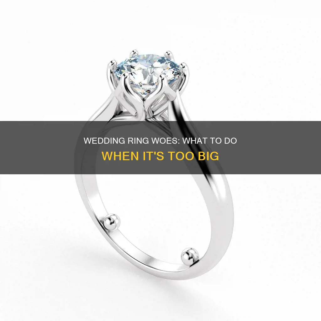 what if my wedding ring is too big