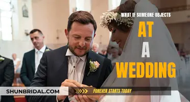 Wedding Objections: What to Do and How to Handle It