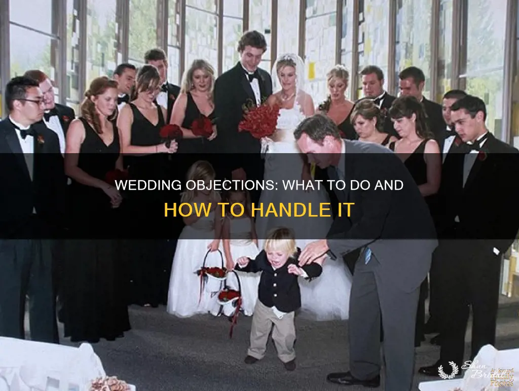 what if someone objects at a wedding