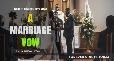 When 'I Do' Becomes 'I Don't': Navigating Marriage Vow Rejections