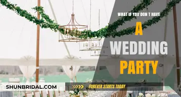 Intimate Celebrations: Embracing a Wedding Without a Bridal Party