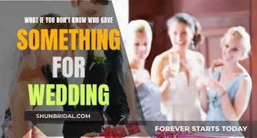 How to Identify Mystery Wedding Gift Givers