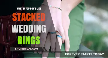 Stacked Wedding Rings: Not Your Style?