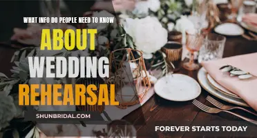 Wedding Rehearsal: What You Need to Know