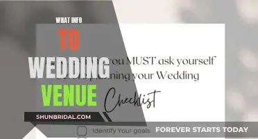 Key Details: Choosing Your Dream Wedding Venue