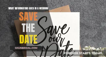 Wedding Save the Dates: What Details Matter Most