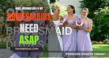 Bridesmaids' Need-to-Know: Your Wedding Day Cheat Sheet