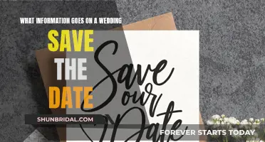 Save the Date: What Details Do You Need?