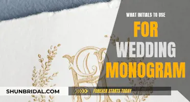 Wedding Monogram Initials: A Guide to Getting it Right