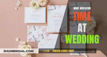 The Perfect Time to Send Out Wedding Invites