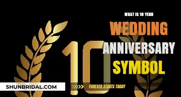 Celebrating a Decade of Love: The 10-Year Wedding Anniversary Symbol Explained