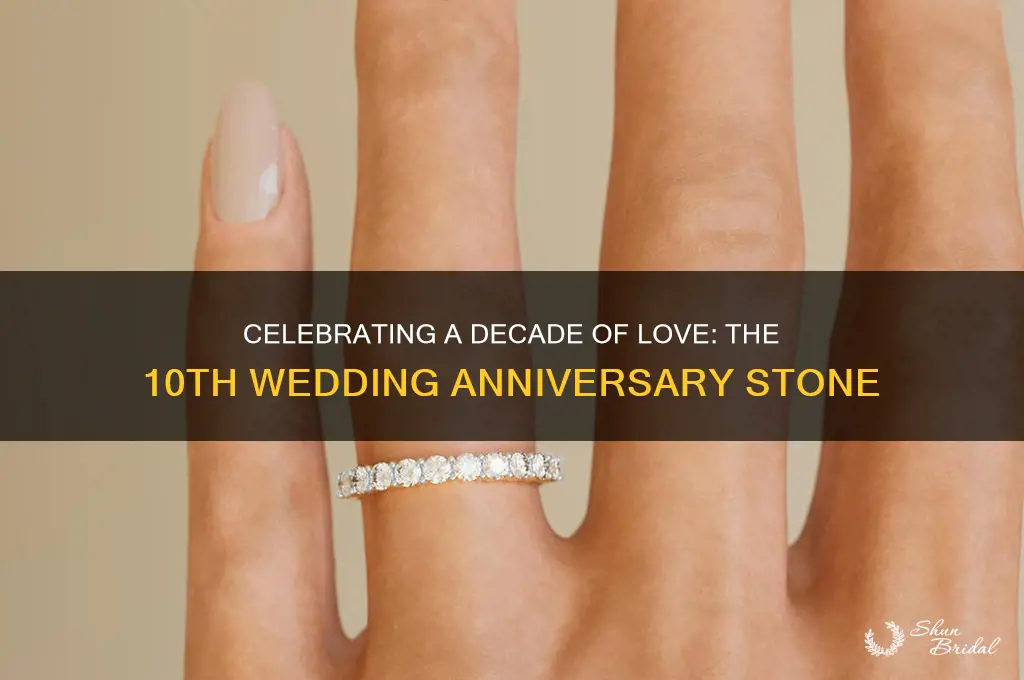 what is 10th wedding anniversary stone