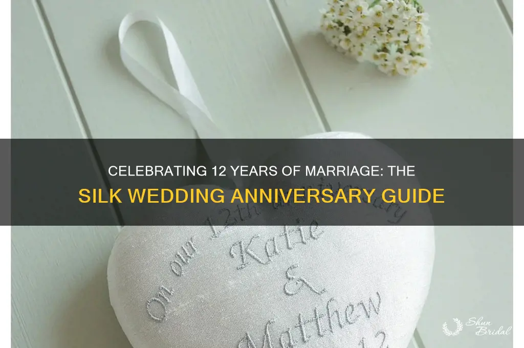 what is 12 wedding anniversary